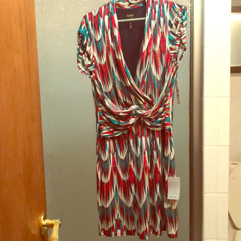 Faux wrap Dress
